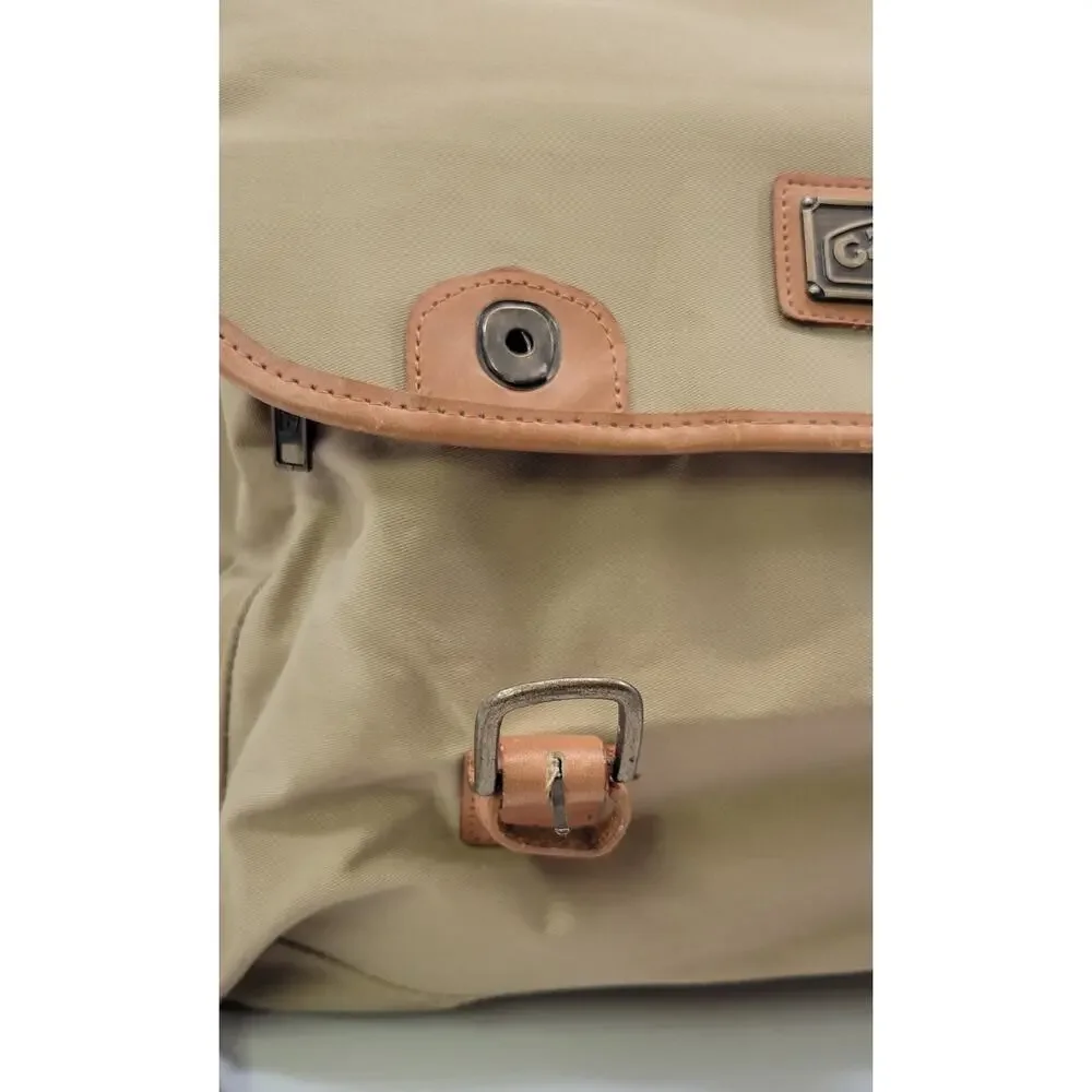 K) Rare Vintage Camel Trophy Adventure Canvas Messenger Postman Bag